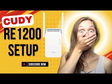 Cudy re1200 extender setup - Complete Installation