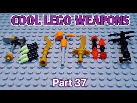 COOL LEGO WEAPONS you can build for your minifigures- Pt 37
