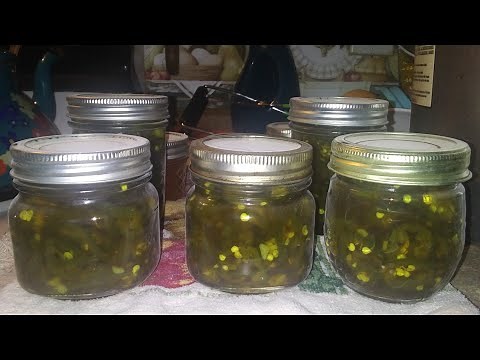 How to Can Candied Jalapenos || Home Canned Candied Jalapenos || Sweet and Spicy Jalapenos