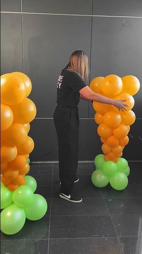 How to Make a Carrot Balloon Arch | DIY Balloon Decor for Spring 🥕🎈