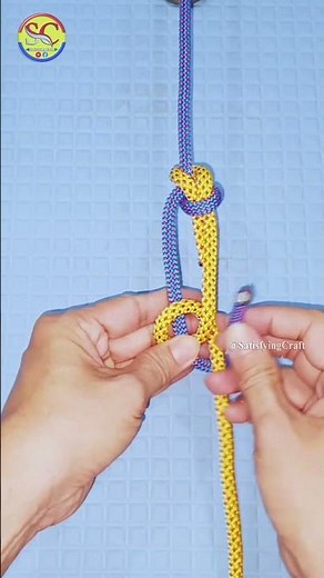 Knot rope tip diy at home 💡 Useful knot idea for you ep152