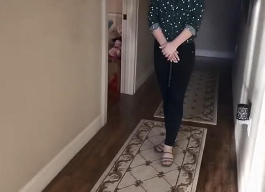 Block Heel Slide Sandals 