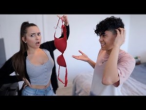 I FOUND ANOTHER GIRLS BRA IN OUR ROOM *PRANK*