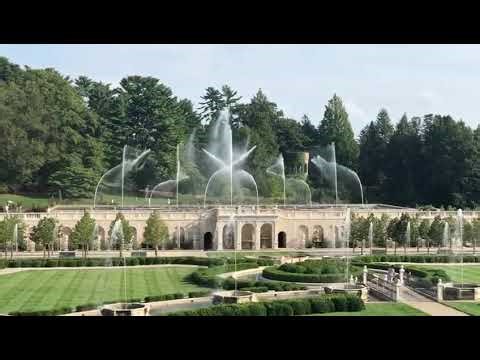 Spectacular Longwood Gardens Fountain Show! 🌟