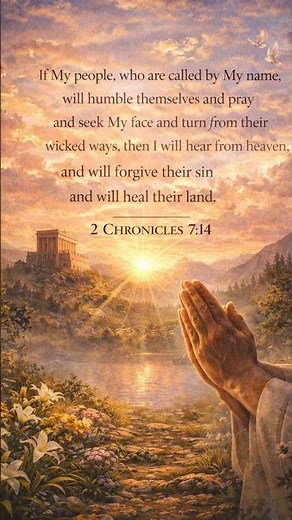 2 Chronicles 7:14 | Humble Yourself, Pray, and God Will Heal 🙏✨