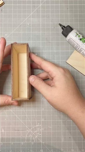 Making a Rustic 1:12 Scale Cabinet for My Shop Room Box #dollhouse #minivlog #handmade #miniature