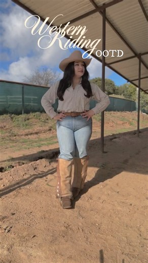 WESTERN HORSEBACK RIDING OOTD
