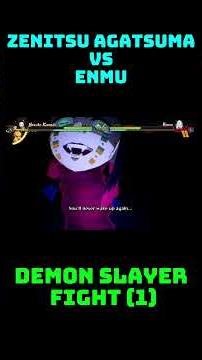 Thunder Breathing Unleashed! ⚡ Zenitsu vs Enmu