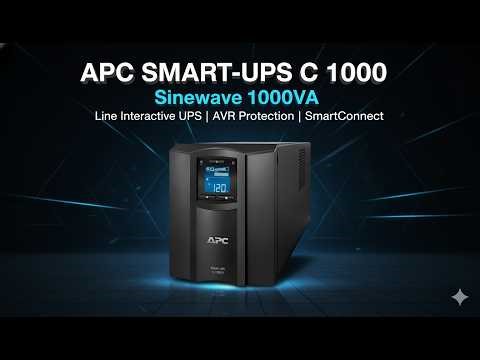APC 1000VA Smart UPS Review | SMC1000C Battery Backup Worth It?