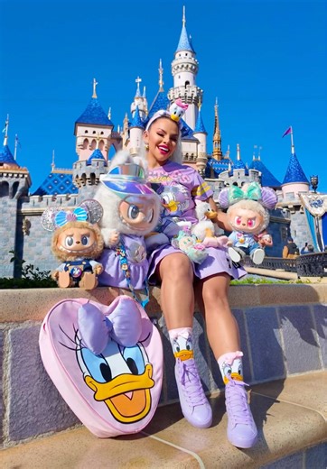 Labubus Family Enjoying Their First Time at Disneyland