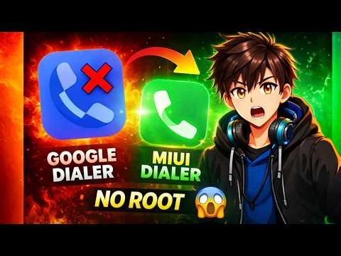 Replace Google Dialer with MIUI Dialer in Global ROM (No Root) 😱 | Enable MIUI Call Recording 2026🔥