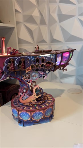 Magic Galaxy 3D puzzle DIY kit! Inspired by Treasure Planet#tiktokshopblackfriday #tiktokshopcybermonday #tiktokshopcreatorpicks #3dpuzzle #diy