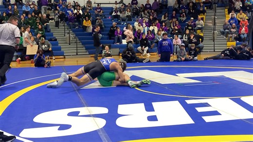 7.9K views · 60 reactions | 190 Final at Logan View C#1 Tregan Fitzke (LV) over B#8 Brody Brandt (SYRA) by fall | Nebraska Wrestling | Facebook