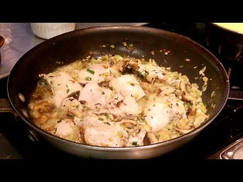 Baked Wild Rice With Chicken Recipe : Cooking Grains & Starches