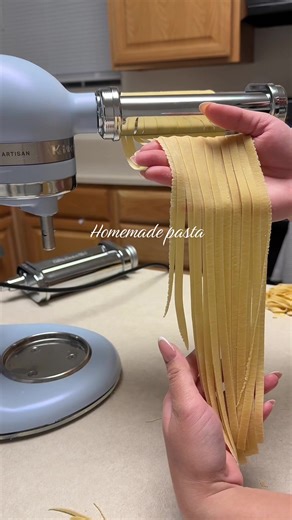 Homemade Pasta with KitchenAid: Easy Fettuccine Recipe