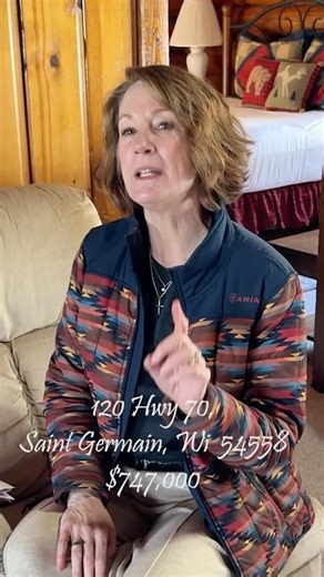 Amazing Wisconsin Waterfront Home Home for your Family or Investment Property in St. Germain, WI!