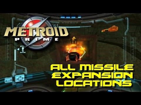 Metroid Prime: All Missile Expansion Locations