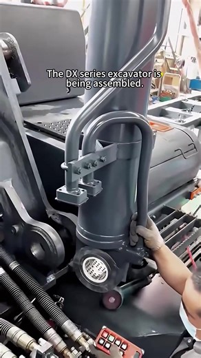 DX Series Excavator Assembly Process