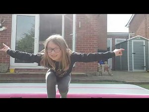 airtrack gymnastics #cheekycharlotte #gymnast #grangergirl