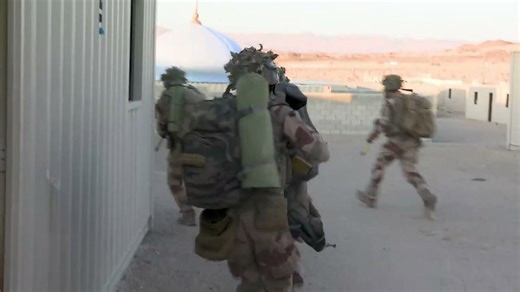 U.S. Marines Train with the French Foreign Legion at 29 Palms