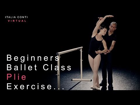 Basic Ballet Class #1 - Basic Ballet Plié Exercise - ITALIA CONTI VIRTUAL