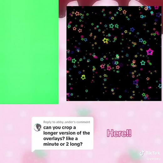 2 Mins of Cute and Kawaii Overlays for Edits