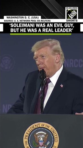 ‘Very tough general’ Trump calls slain Iranian military commander Soleimani as a ‘real leader’