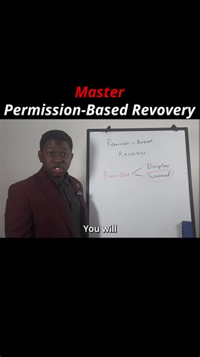 You will never get anything done until you understand Permission-Based Recovery. The reason you keep burning out isn’t lack of discipline— it’s that you only rest when you’re already wrecked. You ignore early fatigue. You override mental friction. You stack one more task on top… until your focus collapses. Then you disappear for three days and call it “resetting.” That’s not recovery. That’s damage control. Think about your phone battery. If you wait until 1% every time, you slowly wreck it. But