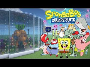 How To Make a SpongeBob SquarePants Farm in Minecraft PE