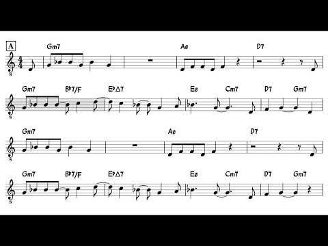 Road Song - Backing track / Play-along with Lead Sheet