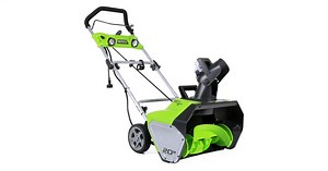 Green Deals: Greenworks 13A 20-inch Electric Snow Blower $124, more