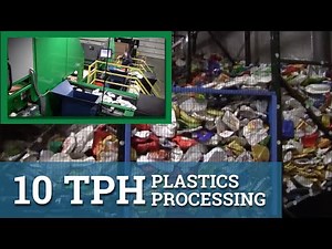 Plastic Optical Sorting System Casual Living 10TPH Baled - Green Machine