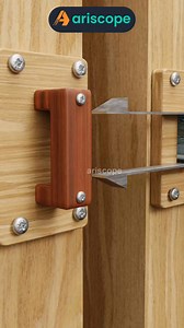 360K views · 1.4K reactions | Secure Wooden Lock Mechanism with Modern Design | TJ Maxx shopper | Facebook