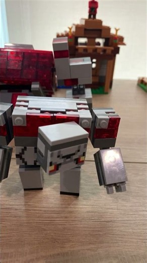 LEGO Minecraft The Redstone Battle 21176 The Redstone Fight #redstonemonstrosity #redstonegolemlego.