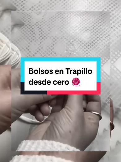 Bolsos en trapillo I Crochet on TikTok