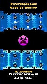 Geometry Dash Electrodynamix 2016 #gd #gdlevel #geometrydash #gaming #fypシ #gameplay #fyp #fy