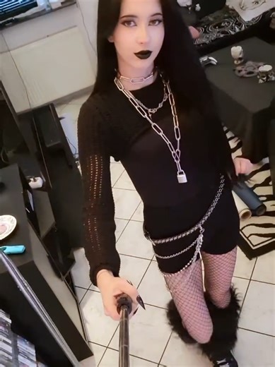 Shooting with Sabrina: Stylish New Rock Boots Photoshoot