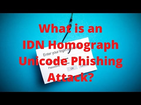 What is an IDN Homograph Unicode Phishing Attack? : Simply Explained