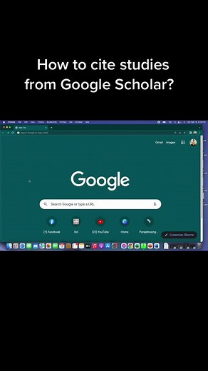 Cite Studies from Google Scholar: A Quick Guide