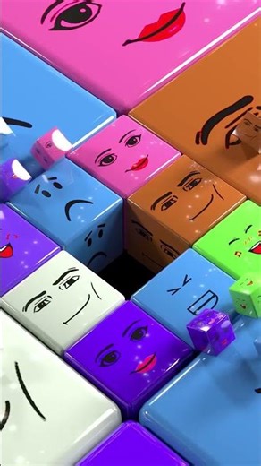 Colorful Cubes 3D Animation