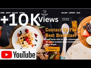 Build Complete Website Using HTML CSS & BOOTSTRAP || part-1