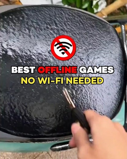 Top 3 Best Offline Games With No Wi-Fi Needed 😱