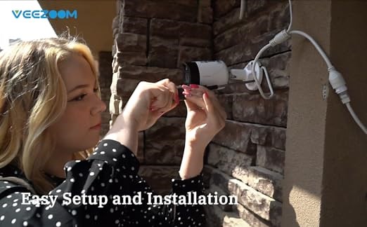 VEEZOOM Outdoor Camera-Function Display