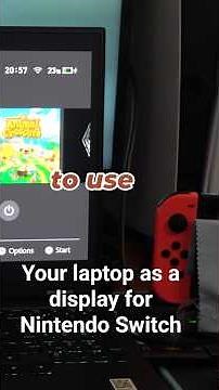 Use laptop as monitor for Switch 1 & 2 (tutorial)