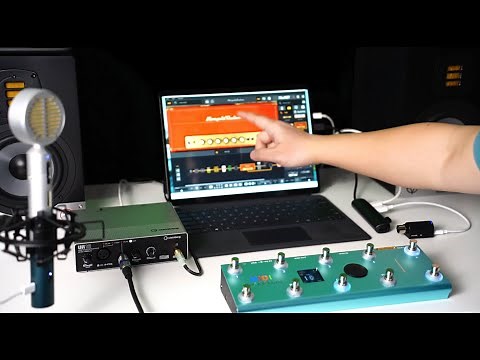 左博士说软件效果器 Part 1: Amplitube 5 特性及连接声卡和 MIDI Captain 控制器