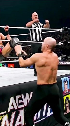 #RoderickStrong stops #ClaudioCastagnoli! #AEWDynamite