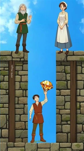 The Greedy Father's Test 💎 | A Moral Story #shorts #animation