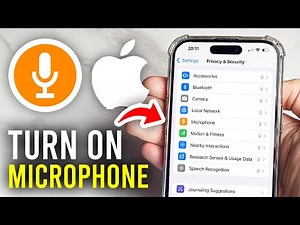 How To Turn On Microphone On iPhone - Full Guide