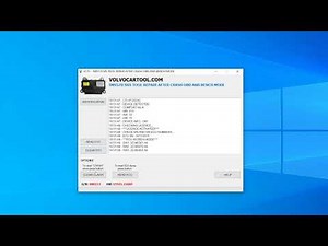 Сброс crash data в блоке SRS TMS570 Volvo