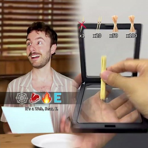 What does “✊🔪” mean Ft. jake rasmussen #skit #funny #comedy #skits #emoji #waiter #wordplay #c
